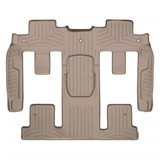 WeatherTech Floor Liner For Buick Enclave 2011 12 13 14 15 16 2017 Rear - Tan |  (TLX-wet459423-CL360A70)