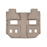 WeatherTech Floor Liner For Chevy Suburban 2015-2021 Rear - Tan | w/ 2nd Row Bucket Seats (TLX-wet456073-CL360A70)