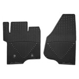 WeatherTech Floor Mats For Ford Super Duty 2011-2021 | Front | Black |  (TLX-wetW203-CL360A70)
