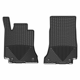 WeatherTech Rubber Mats For Mercedes-Benz C-Class 2015-2021  Front Black | Sedan/Coupe/Cabriolet (TLX-wetW429-CL360A70)