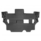 WeatherTech Floor Liner For Cadillac Escalade 2015-2021 Rear - Black | Fits Vehicles w/ Second Row Bench Seats (TLX-wet446075-CL360A70)