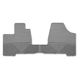 WeatherTech Rubber Mats For Toyota Sienna 2004-2010 Front - Grey | Ext Cab (TLX-wetW41GR-CL360A70)
