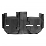 WeatherTech Floor Liner For Chevy Suburban 2011 2012 2013 | Rear | Black | (TLX-wet442355-CL360A70)