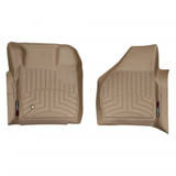 WeatherTech Floor Liner For Ford F450/F550 Super Duty 2008 2009 2010 Front - Tan | Regular Cab (TLX-wet451201-CL360A71)