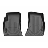WeatherTech Floor Liners For Dodge Challenger 2015-2021 - Front - Black | Does not fit GT model (TLX-wet4410491-CL360A70)