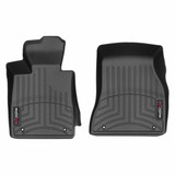 WeatherTech Floor Liners For BMW 5-Series 2017-2021 - Front - Black xDrive Only | Does Not Fit RWD (TLX-wet4410891-CL360A70)