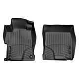 WeatherTech Floor Liners For Honda Civic 2004-2021 - Sedan Front - Black | (TLX-wet446311-CL360A70)