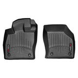 WeatherTech Floor Liners For Volkswagen Golf / GTI 2015-2021 - Front - Black | (TLX-wet444961-CL360A70)