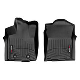 WeatherTech Floor Liners For Toyota Tacoma 2006-2021 - Double Cab Front - Black | (TLX-wet448671-CL360A70)