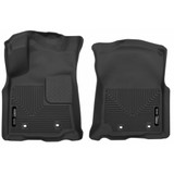 Husky Liners For Toyota Tacoma 2018 Floor Liners X-Act Contour | Front | Black | Crew/Extended Cab (TLX-hsl53751-CL360A70)
