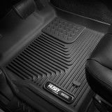 Husky Liners For Ford F-250 Super Duty 2011-2016 X-Act Contour Floor Liners | Front Row Black (TLX-hsl53301-CL360A71)