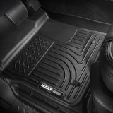 Husky Liners For Mercedes-Benz GLE550e 2017 2018 Floor Liners WeatherBeater | Combo | Black (TLX-hsl98981-CL360A72)