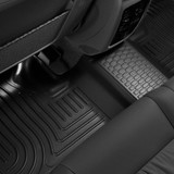 Husky Liners For Chevy Silverado 2500 HD 15-19 WeatherBeater Floor Liner Black | Front & 2nd Seat (TLX-hsl98241-CL360A72)