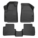 Husky Liners For Dodge Dart 2013 Floor Liners WeatherBeater Front Black 2nd Seat | (TLX-hsl99021-CL360A70)