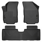 Husky Liners For Chevy Equinox 2018-2020 Floor Liner Weatherbeater Front | 2nd Seat | Black (TLX-hsl99131-CL360A70)