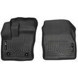 Husky Liners For Ford Transit Connect 2014-2019 Floor Liners WeatherBeater Front | Black (TLX-hsl18321-CL360A70)