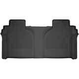 Husky Liners For GMC Sierra 2500 HD 2020 WeatherBeater Floor Liners 2nd Row | Black (TLX-hsl14201-CL360A74)