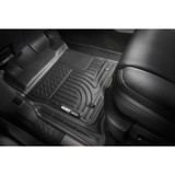 Husky Liners For GMC Sierra 2500 HD 2020 Weatherbeater Floor Liners 2nd Seat | Black (TLX-hsl14211-CL360A74)