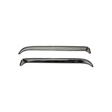 AVS For Ford F-100 1980-1983 Ventshade Window Deflectors 2pc | Stainless | Installs w/Tape (TLX-avs12688-CL360A71)