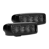 Rigid-Industries Spot Diffused Surface Mount SR-Q-Series Pro Midnight Edition | Pair