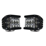 Rigid-Industries Driving Beam Lights | LED | D-SS Series Pro | Set of 2 | Black Housing