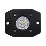 Rigid-Industries Diffused Beam LED Light | Ignite Series | Flushed Mount | Black