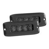 Rigid-Industries Spot Diffused Flush Mount SR-Q-Series Pro Midnight Edition | Pair