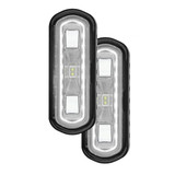 Rigid-Industries Surface Mount SR-L Series w/ White Halo | LED Spreader | Universal | Pair