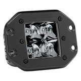 Rigid-Industries Spot Beam Lights | LED | D-Series Pro | Midnight Edition | Flush Mount | Single