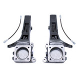 MaxTrac Lift Spindles For Toyota Tacoma 2005-2022 | Front | 4in | 6 Lug | 2WD | w/ Extended DOT Compliant Brake Lines