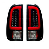 Recon Tail Lights For Ford F-150 1997-2003 Driver or Passenger Side | Straight Side | OLED | Smoked