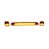 Recon Cab Roof Lights For Chevy Silverado 2500/3500 2015 2016 2017 2018 2019 w/ LED | Amber Lens