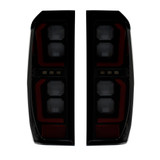 Recon Tail Lights For GMC Sierra 1500 2019 2020 2021 | 4th Gen | Body Style| Replaces LED | OLED | Smoked