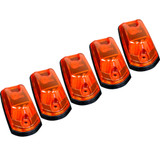 Recon Cab Roof Lights For Ford F-250/F-350/F-450 Super Duty 2017 2018 2019 | 5Pc | LED in Amber