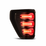 AlphaRex Tail Lights For Ford F-150 2021 2022 Driver and Passenger Side | Pair | LUXX-Series LED | Black