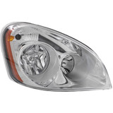 For Freightliner Cascadia Headlight 2008-2017 Passenger Side | Lens and Housing | Halogen | Chrome Interior | w/o bulb | A0651907007 (CLX-M0-USA-REPF100337-HD-CL360A70)