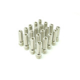 Wheel Mate Stud Conversion | M14xP1.50 | 2.5in Length | Set of 20 | Nickel Finish