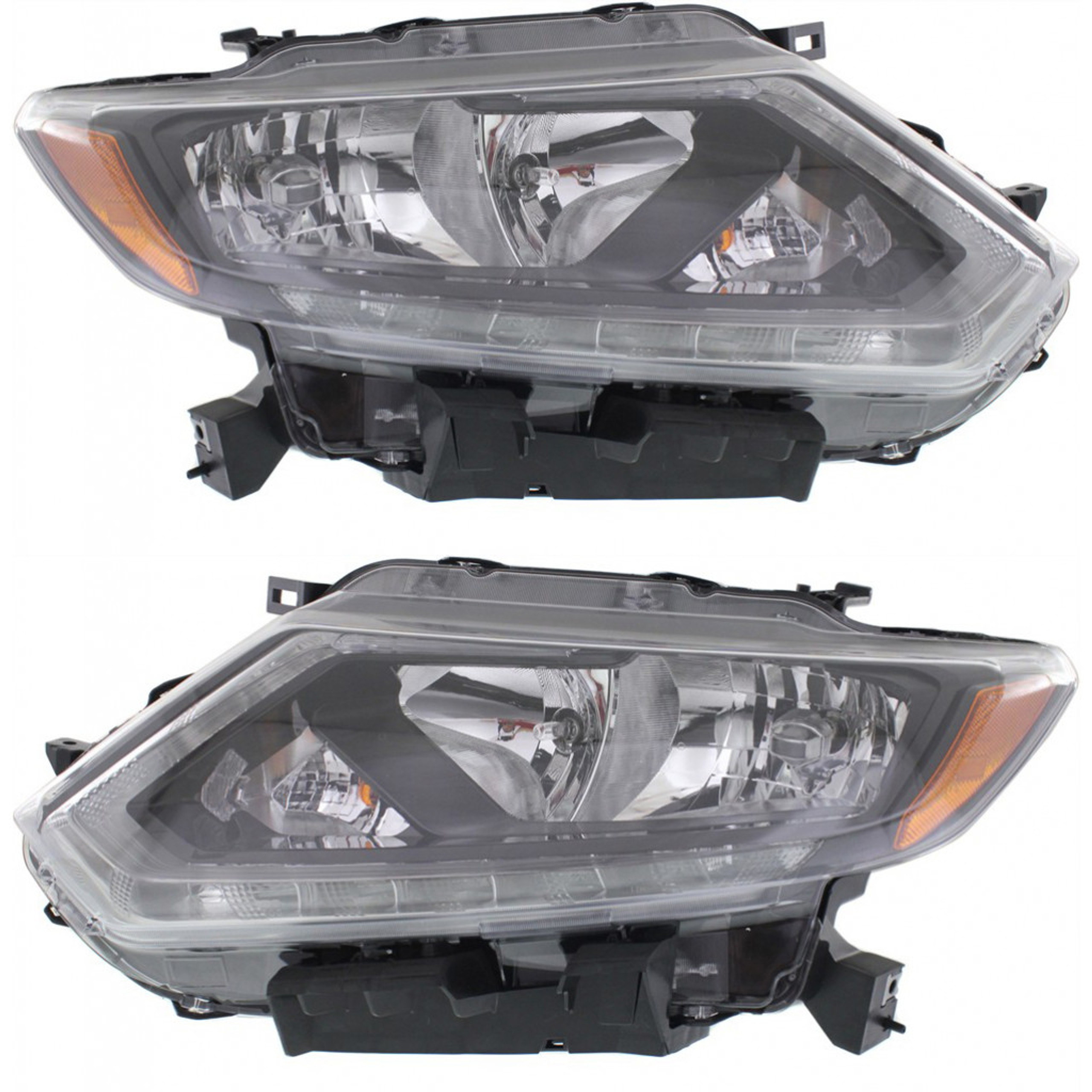 CarLights360 For 2014 2015 2016 Nissan Rogue Headlight Assembly DOT
