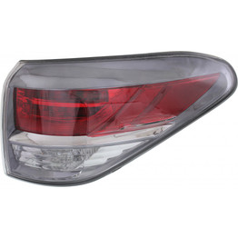 CarLights360: For 2013 2014 2015 LEXUS RX350 Tail Light Assembly Passenger Side - (CAPA Certified) Replacement for LX2805115 (CLX-M1-323-1912RKUC7-CL360A1)