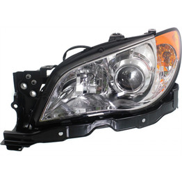 CarLights360: For 2007 SUBARU IMPREZA Head Light Assembly Driver Side w/Bulbs - (CAPA Certified) Replacement for SU2502137 (CLX-M1-319-1117L-AC1-CL360A1)