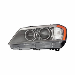 For BMW X3 11-14 Headlight Unit XENON W/O ADAPTIVE Headlight DOT Certified Driver Side Replaces BM2502172 (CLX-M1-343-1153LMUFHM2)