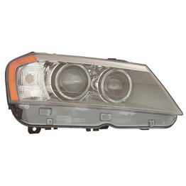 For BMW X3 11-14 Headlight Unit XENON W/O ADAPTIVE Headlight DOT Certified Passenger Side Replaces BM2503172 (CLX-M1-343-1153RMUFHM2)