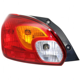 CarLights360: For Mitsubishi Mirage Tail Light Assembly 2014 2015 Driver Side DOT Certified w/ Bulbs - MI2800136 (CLX-M0-11-6796-00-1-CL360A1)