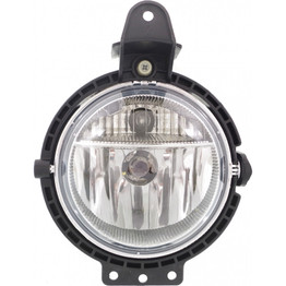 CarLights360: For Mini Cooper Fog Light Assembly 2007-2015 Driver Side w/ Bulbs MC2593102 (CLX-M0-19-0597-00-CL360A1)