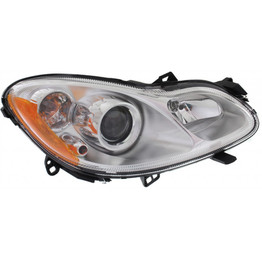 CarLights360: For Smart Fortwo Headlight Assembly 2010 11 12 13 14 2015 Passenger Side DOT Certified w/ Bulbs SM2503100 (CLX-M0-20-9479-00-1-CL360A1)