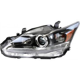 CarLights360: For Lexus CT200h Headlight Assembly 2011-2016 Driver Side | CAPA Certified | Halogen Type | LX2502151 (CLX-M0-20-9260-00-9-CL360A1)