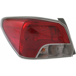 CarLights360: For Subaru Impreza Tail Light Assembly 2012 2013 2014 Driver Side | CAPA Certified | SU2818103 (CLX-M0-11-6500-01-9-CL360A1)