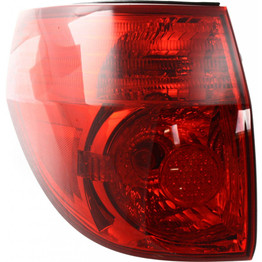 For Toyota Sienna Tail Light Assembly 2006 07 08 09 2010 Driver Side w/ Bulbs CAPA Certified Replacement for TO2804102 (CLX-M0-11-6206-00-9-CL360A1)