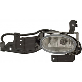 CarLights360: For Honda Accord Fog Light Assembly 2011 2012 Driver Side | w/ Bulbs | DOT Certified | HO2592128 (CLX-M0-19-6052-00-1-CL360A1)