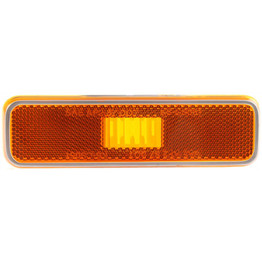 For Dodge D100 Turn Signal / Side Marker Light 1984 85 86 87 88 1989 Driver OR Passenger Side | Single Piece | For CH2550101 | 3587436 (CLX-M0-18-1267-01)